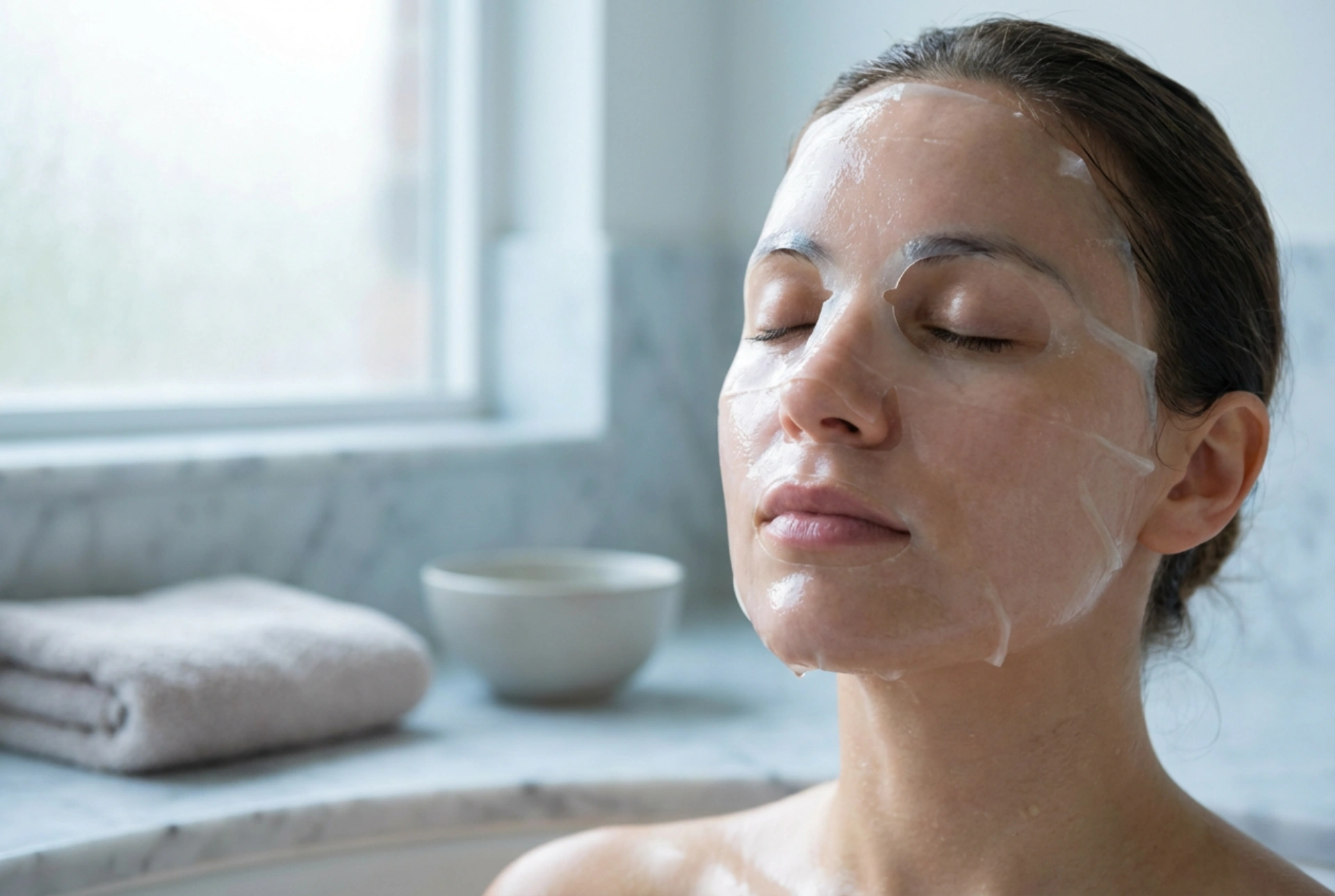 Hidrogél arcmaszk: hűtés, illeszkedés és hatóidő