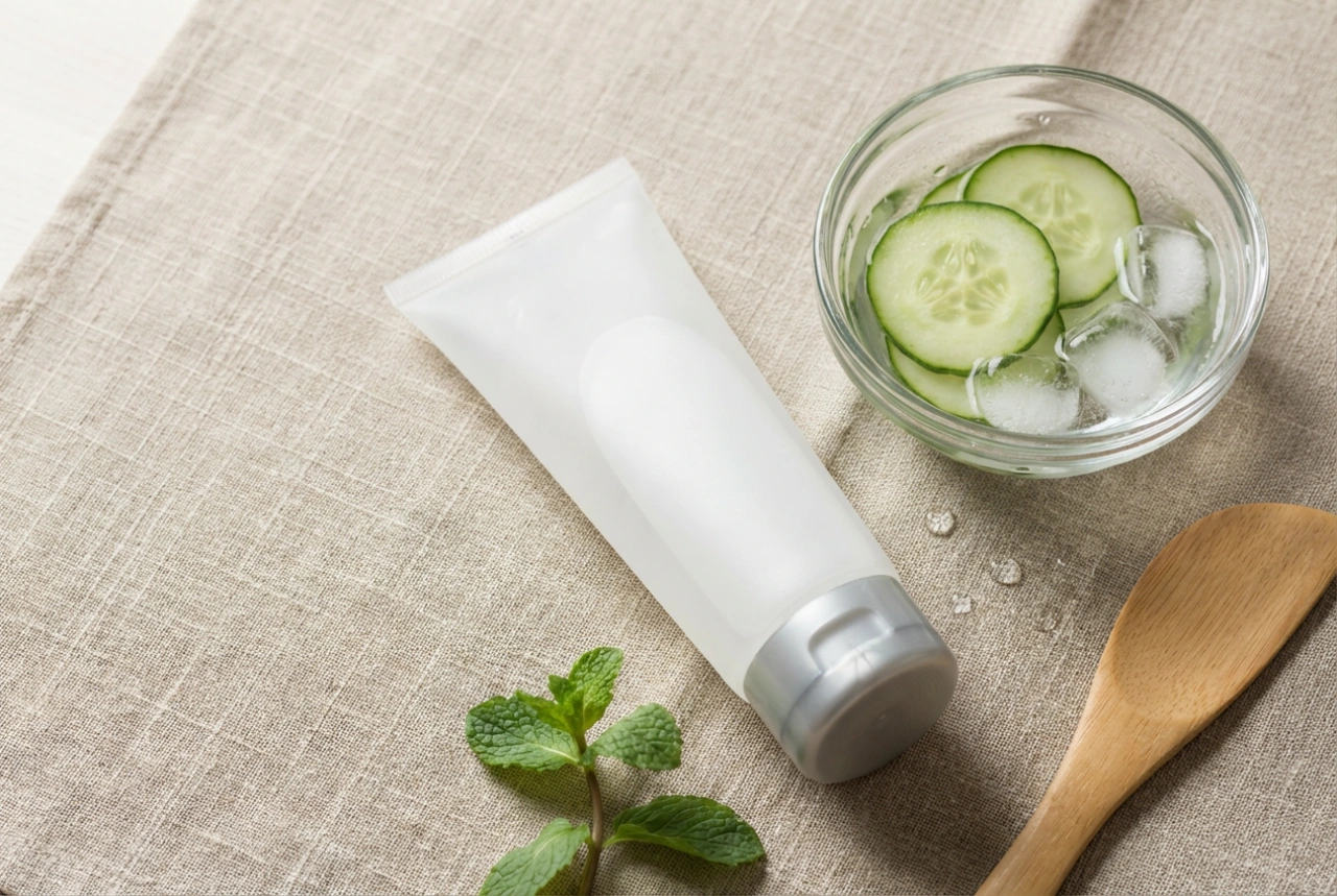 Hűsítő arcmaszk: napozás utáni nyugtatás, hatóidő és higiénia