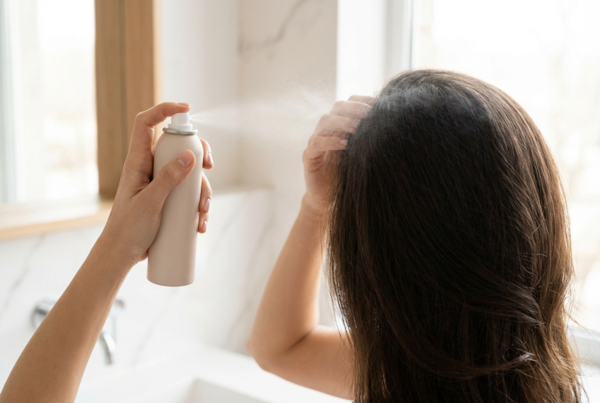 Szárazsampon: Hogyan használjuk fehér foltok nélkül