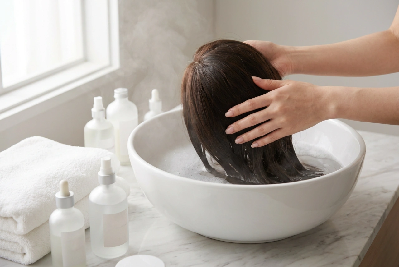 Sampon parókákhoz: hogyan mossuk a szintetikus és természetes hajat lépésről lépésre