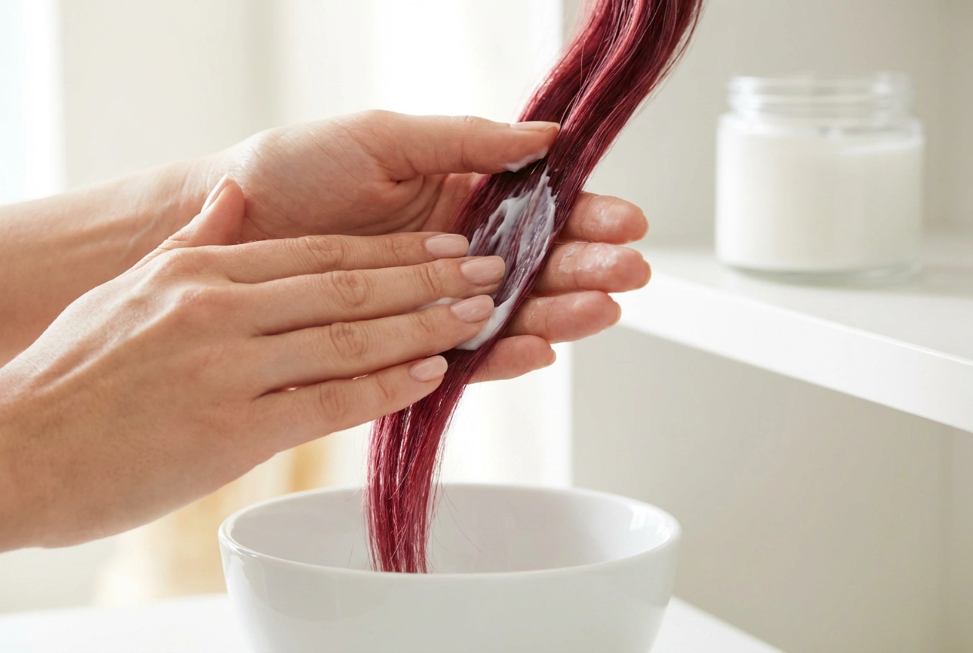 Hajmaszk festett hajra: színvédelem, felvitel, gyakoriság