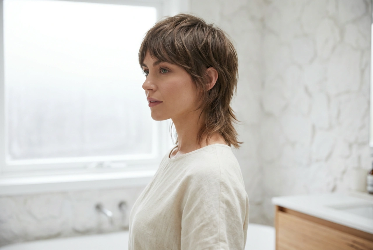 A modern mullet frizura: formázás, textúra és rögzítés