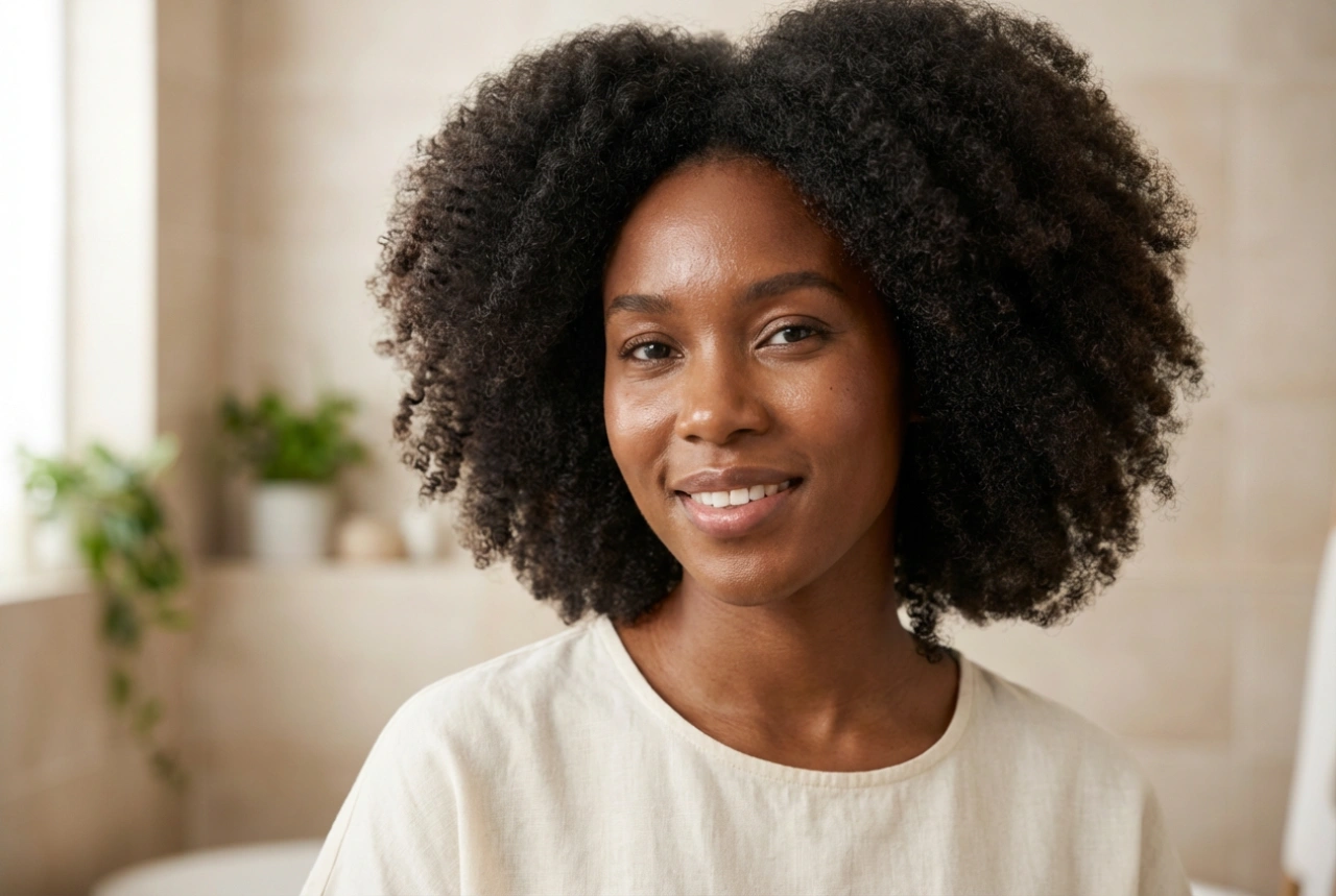 Afro frizura a mindennapokra: fürtök definiálása, volumen, fixálás