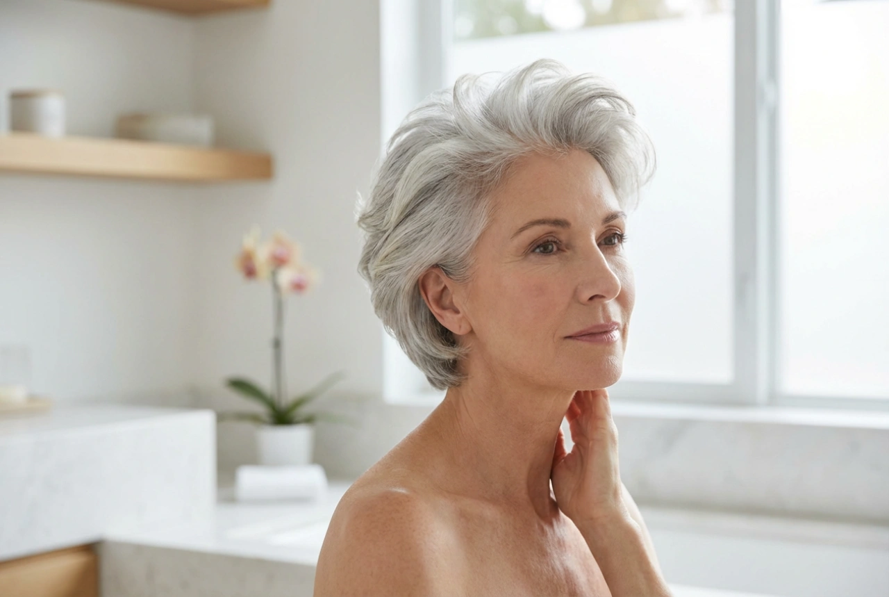 Női frizurák 50 felett: rövid vágások, dús hatás és lágyság