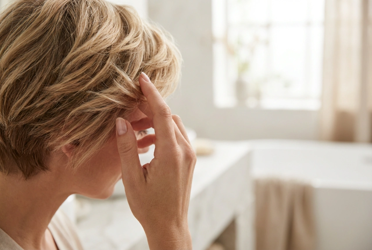 Ötletes vágások és formázás: Frizurák a magasodó hajvonal elfedésére