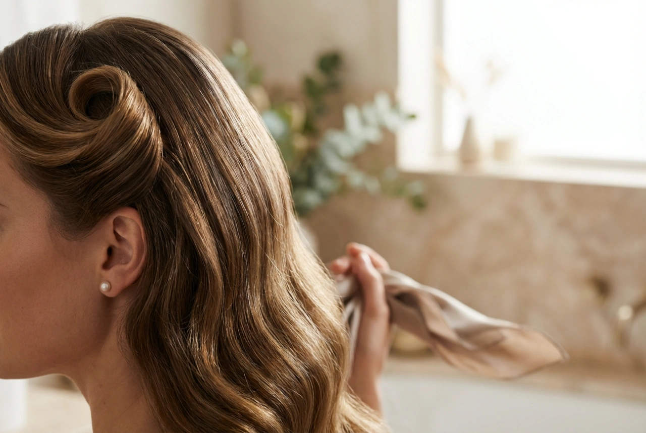 Retró frizura: Hollywoodi hullámok, victory rolls és a hajlakk fénye