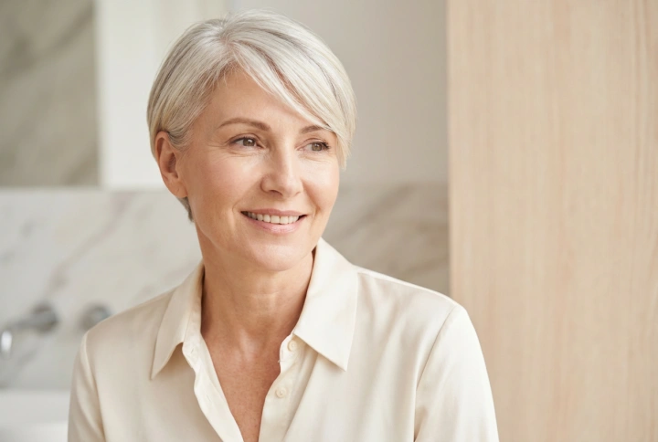 Frizurák idősebb hölgyeknek: fiatalító vágások és egyszerű formázás