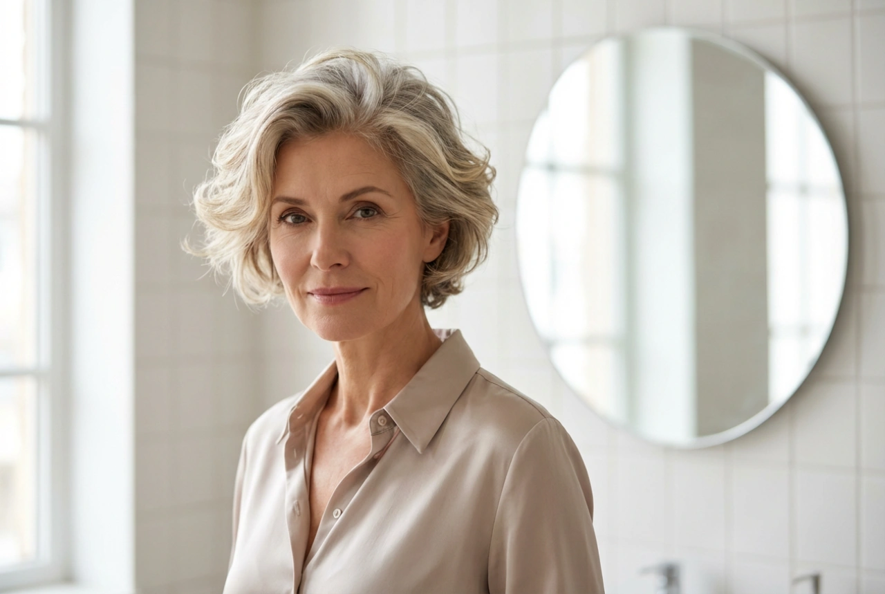 Volumen tupírozás nélkül: frizurák vékony szálú hajból 50 felett