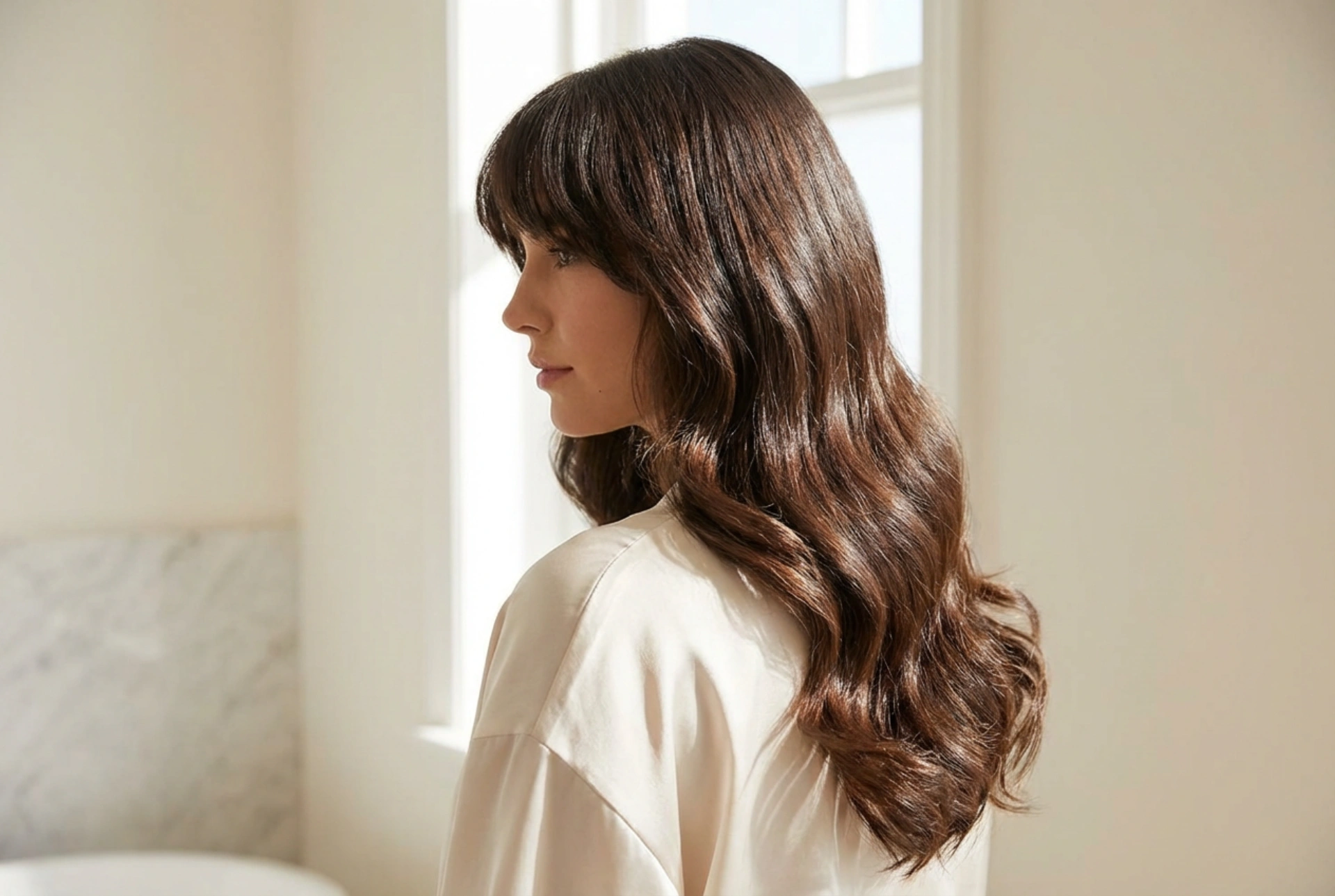 Hosszú Haj Frufruval: Időtálló Frizurák és Formázási Tippek