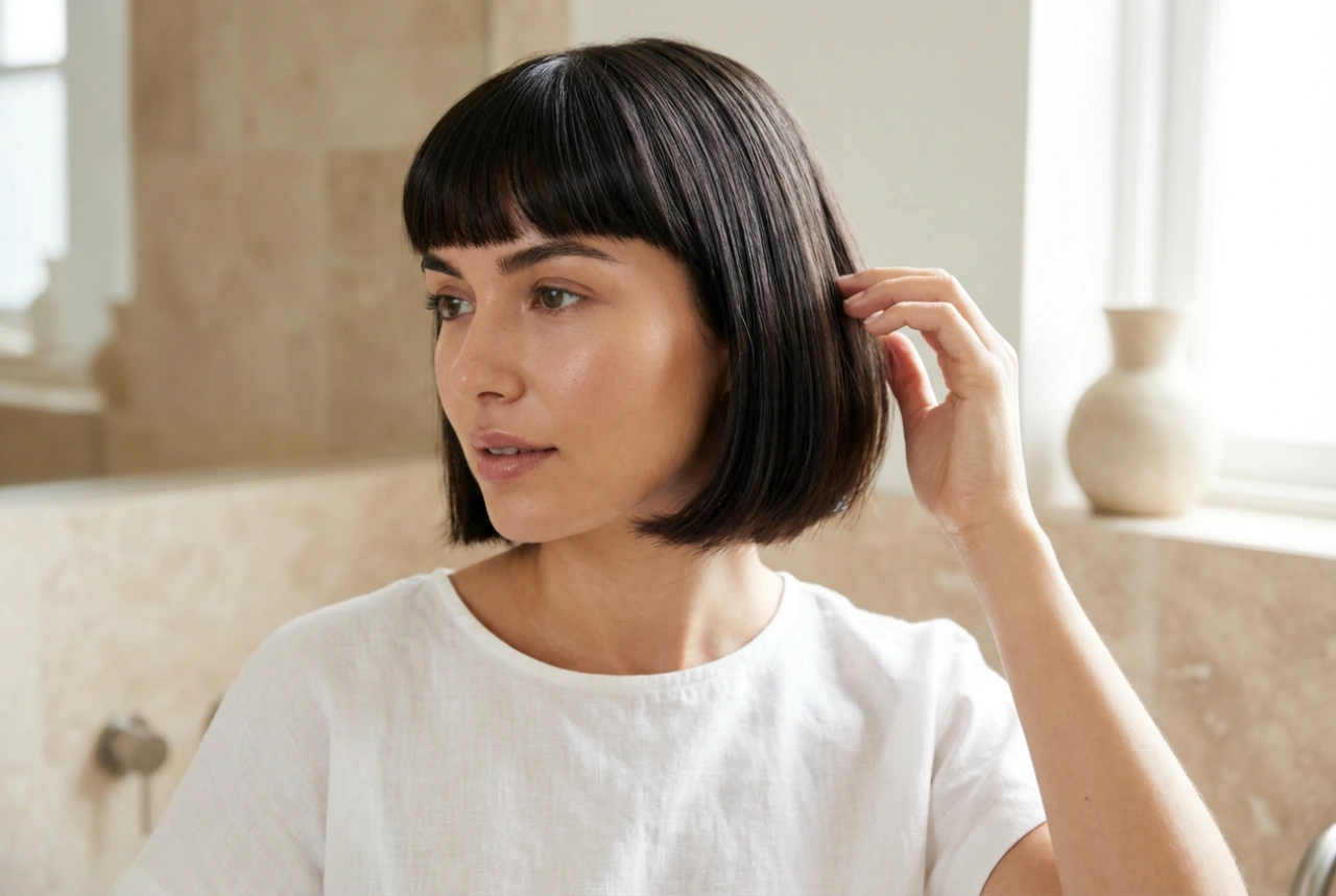 Rövid frufru: formázás nap mint nap és a lenövés kezelése