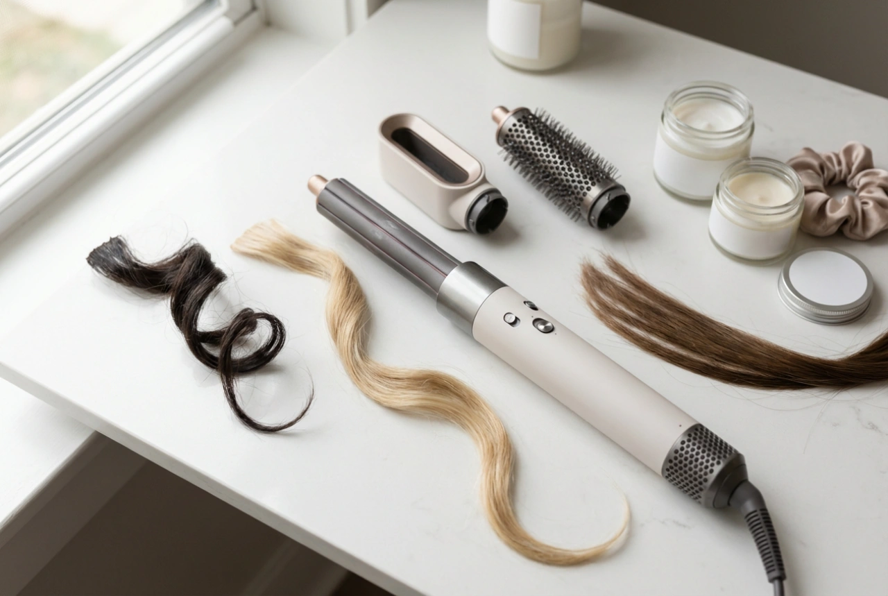 5 az 1-ben hajformázó: Hogyan hozzunk létre 4 különböző frizurát egyetlen eszközzel