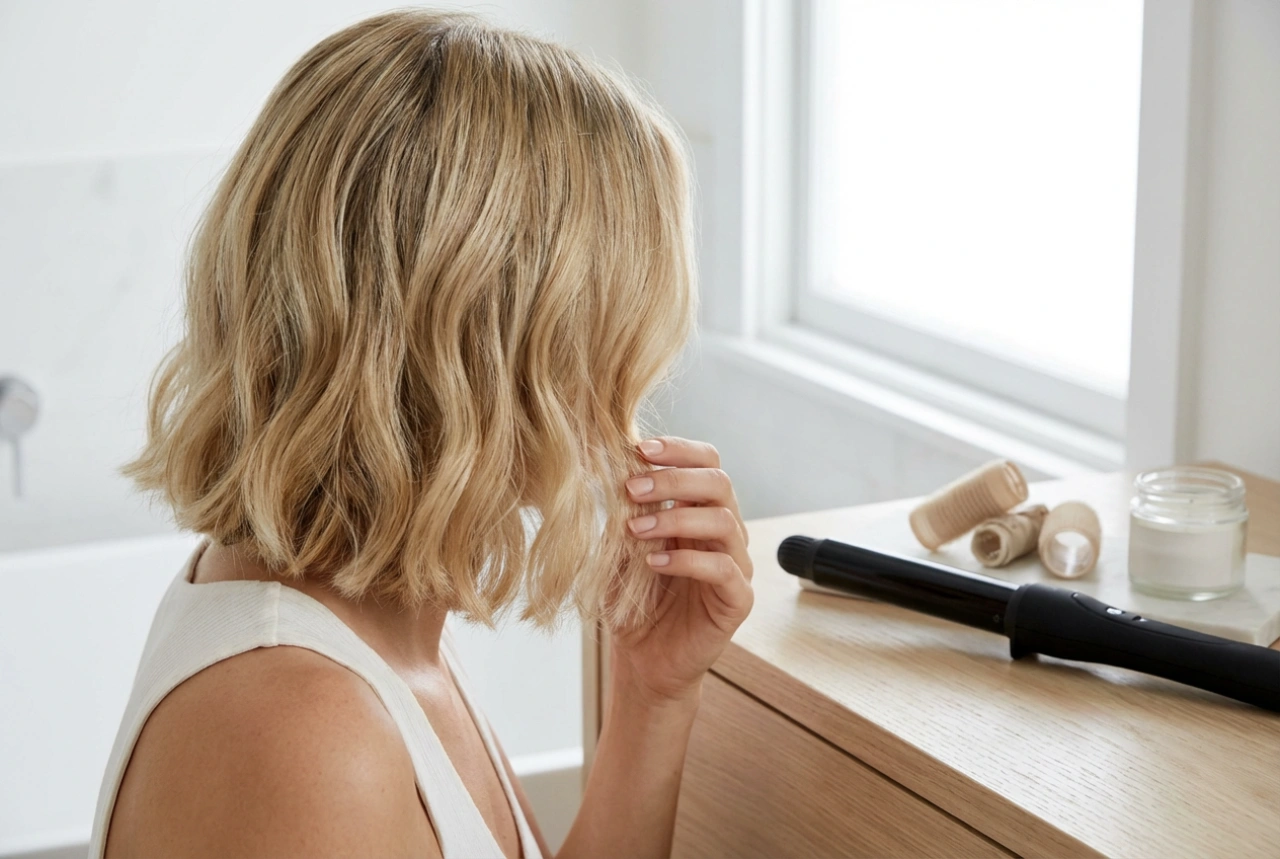 Hullámok rövid hajra: Hajsütővas, hajvasaló és hőmentes módszerek