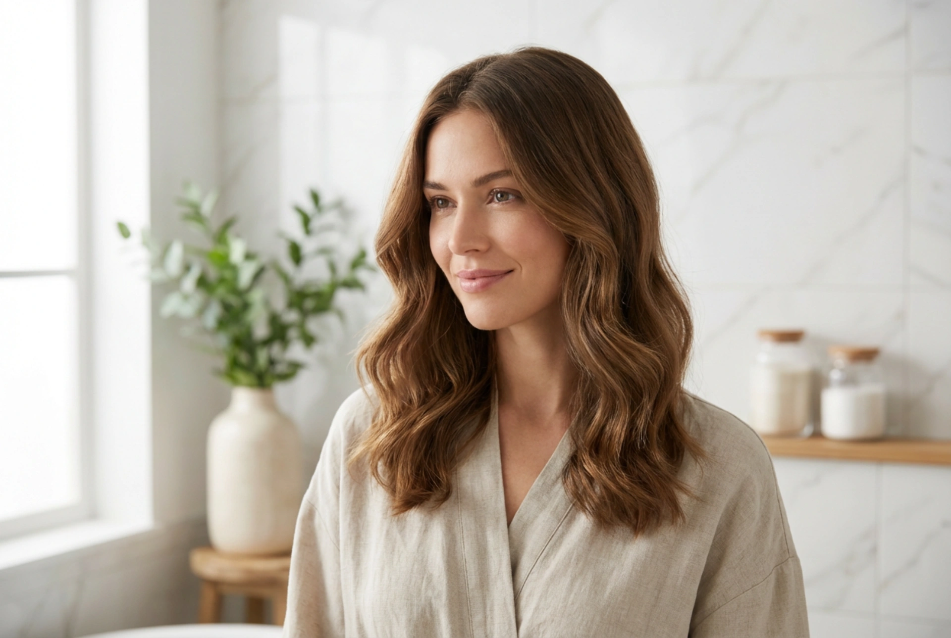 Középhosszú haj: Egy frizura, amely egész nap tart és könnyednek tűnik