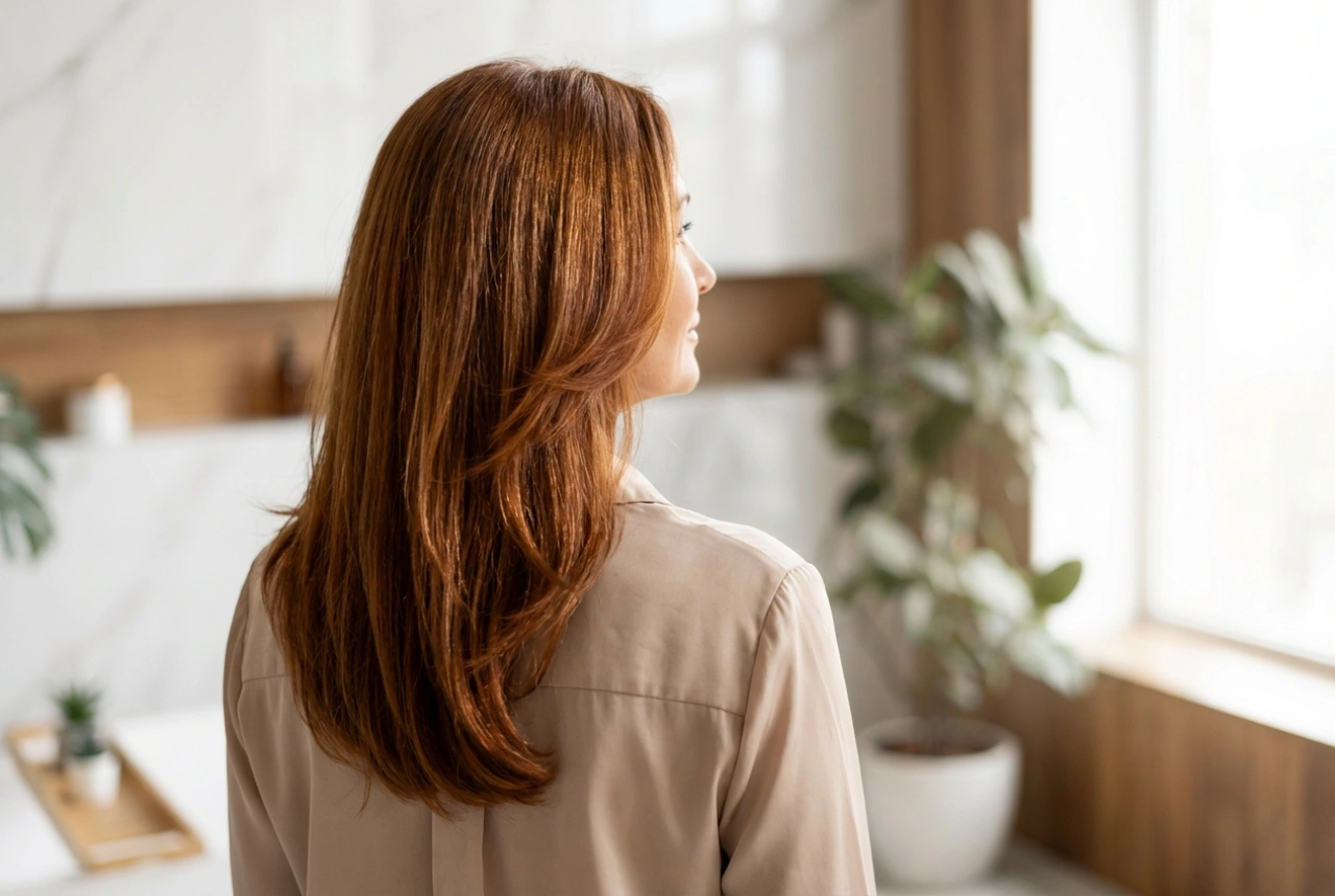 Rétegezés és ragyogás: Frizurák hosszú hajú 50-es nőknek