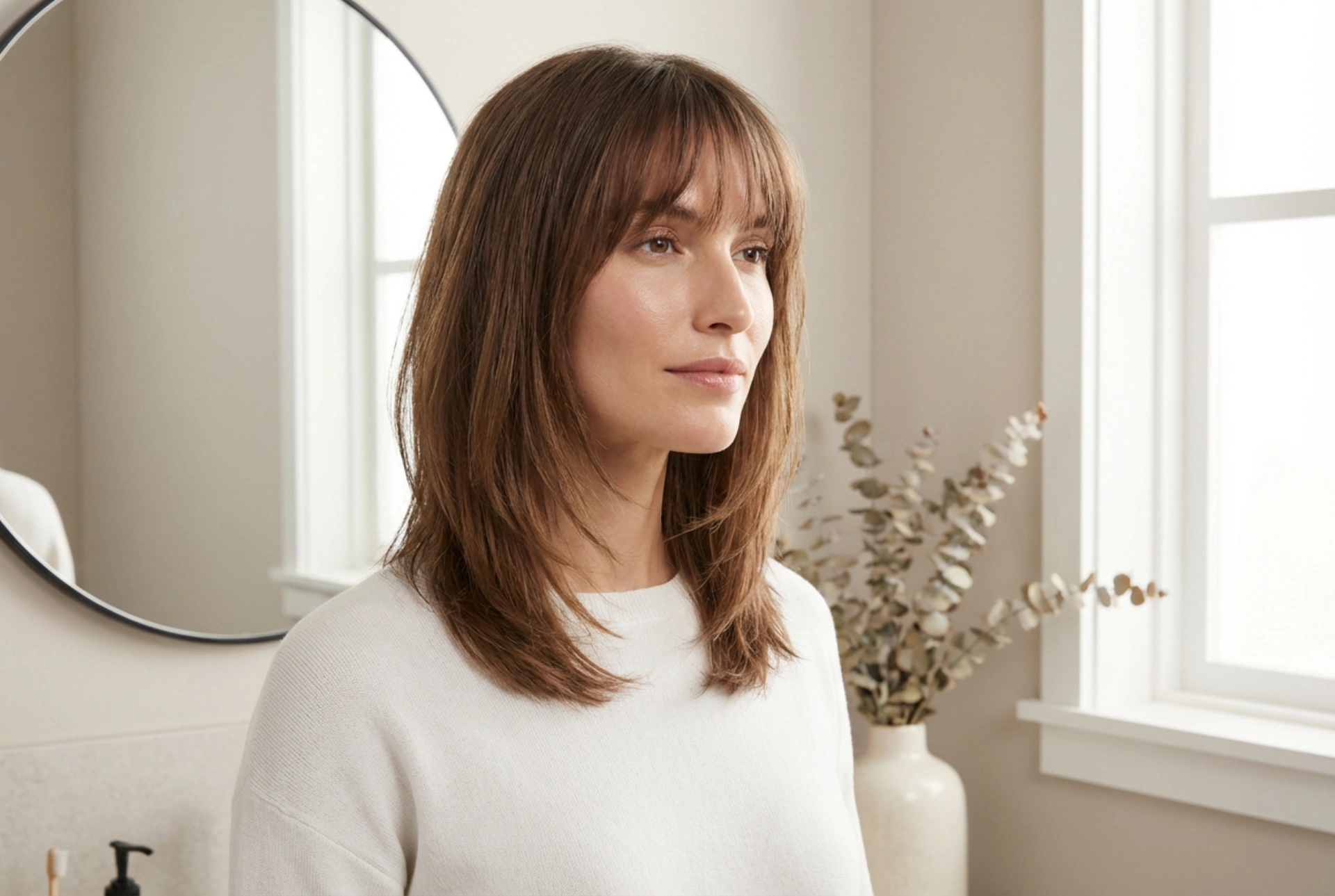 Karcsú vonások és magas homlok: frizurák hosszúkás archoz magas homlokkal