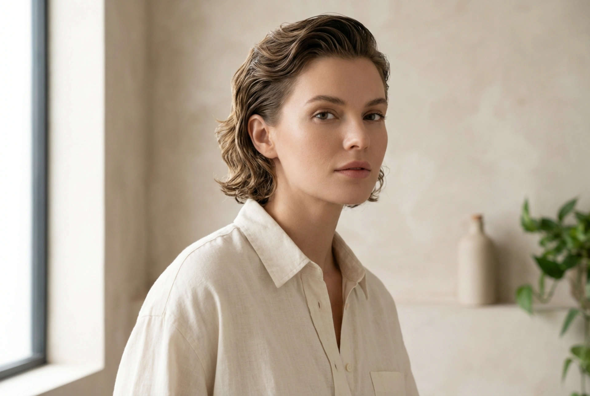 80-as évekbeli frizurák rövid hajra: Wet look, hullámok és egy csipet rock