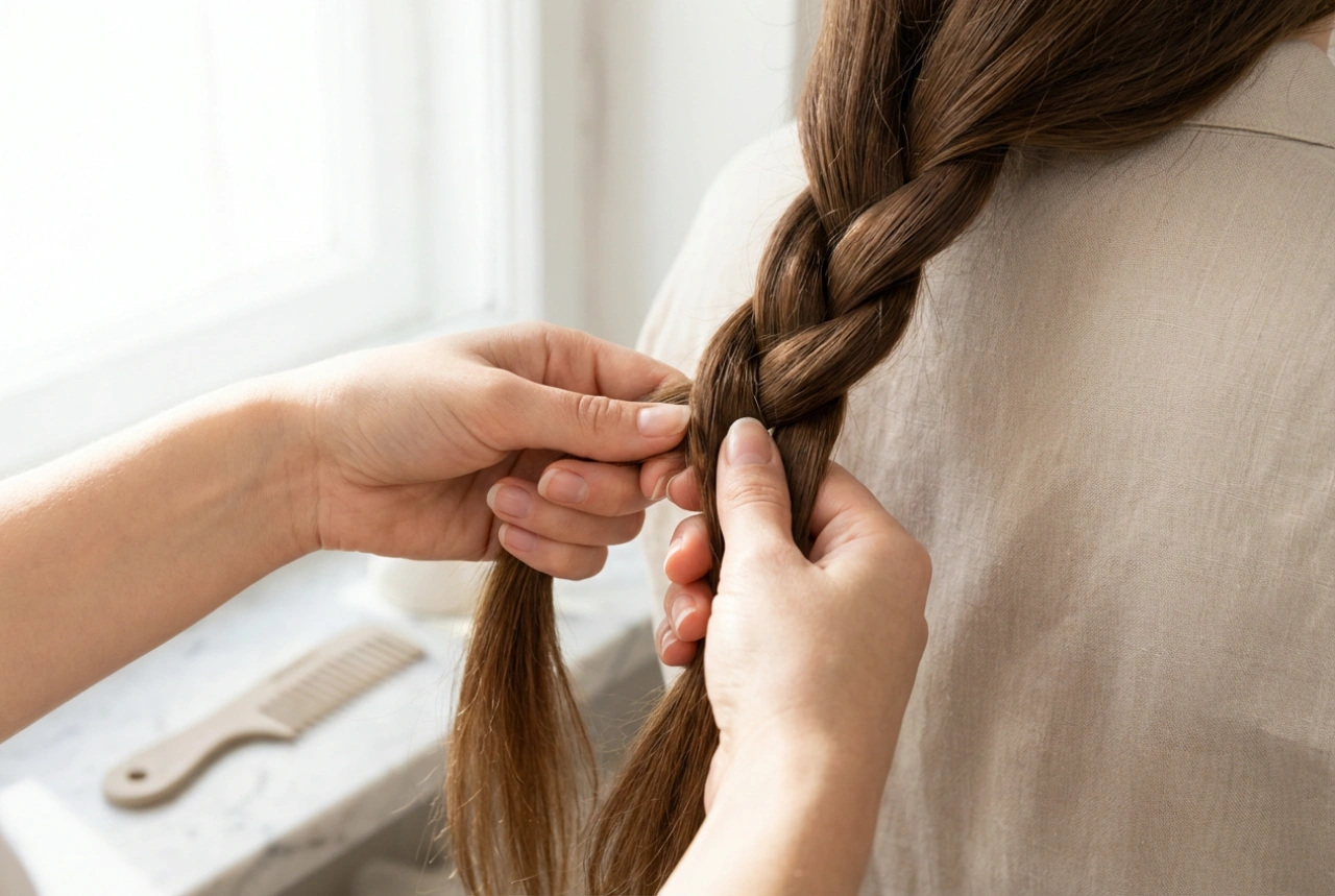 Fonatok hosszú hajra és frizurák: három fonás lépésről lépésre