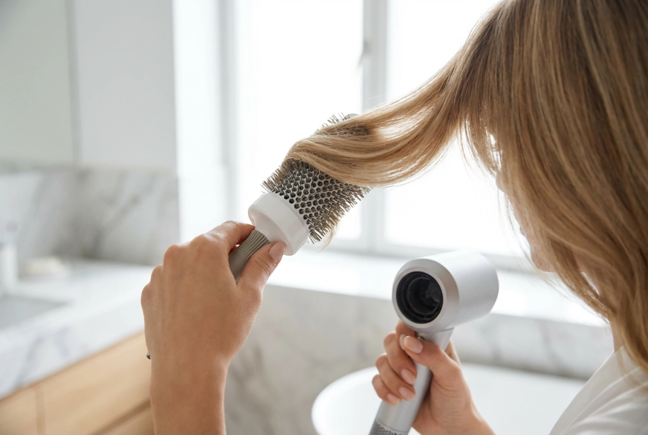 Az oldalfrufru formázása: Szárítás, formázás és fixálás a tökéletes megjelenésért