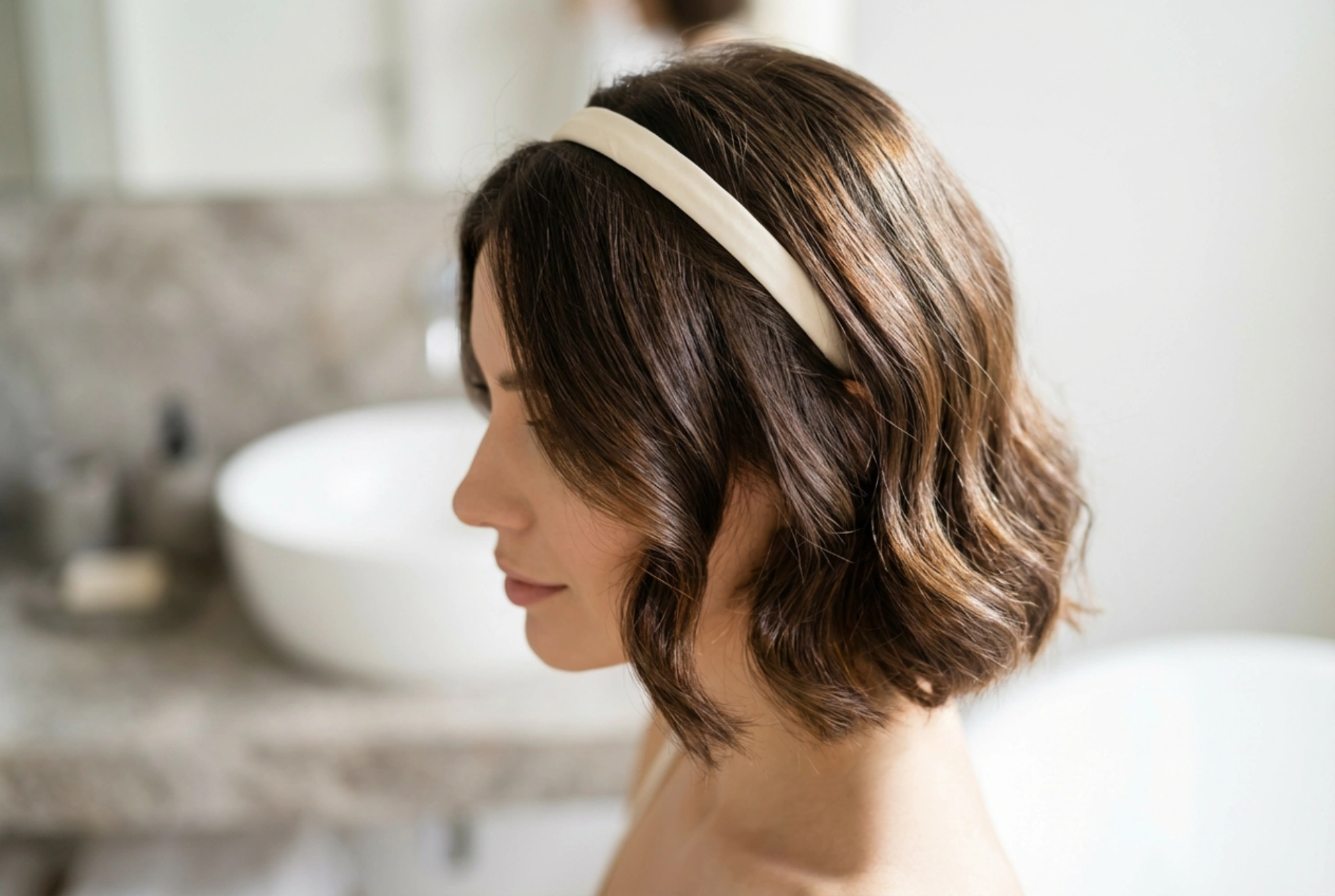 Rövid haj formázása: Gyors hullámok, hajpántok és textúra