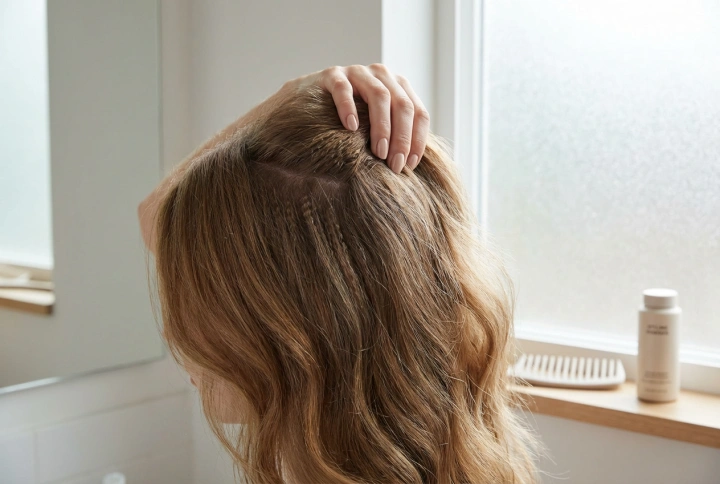 Hajkreppelő a gyakorlatban: dúsítás a hajtöveknél és tartós textúra