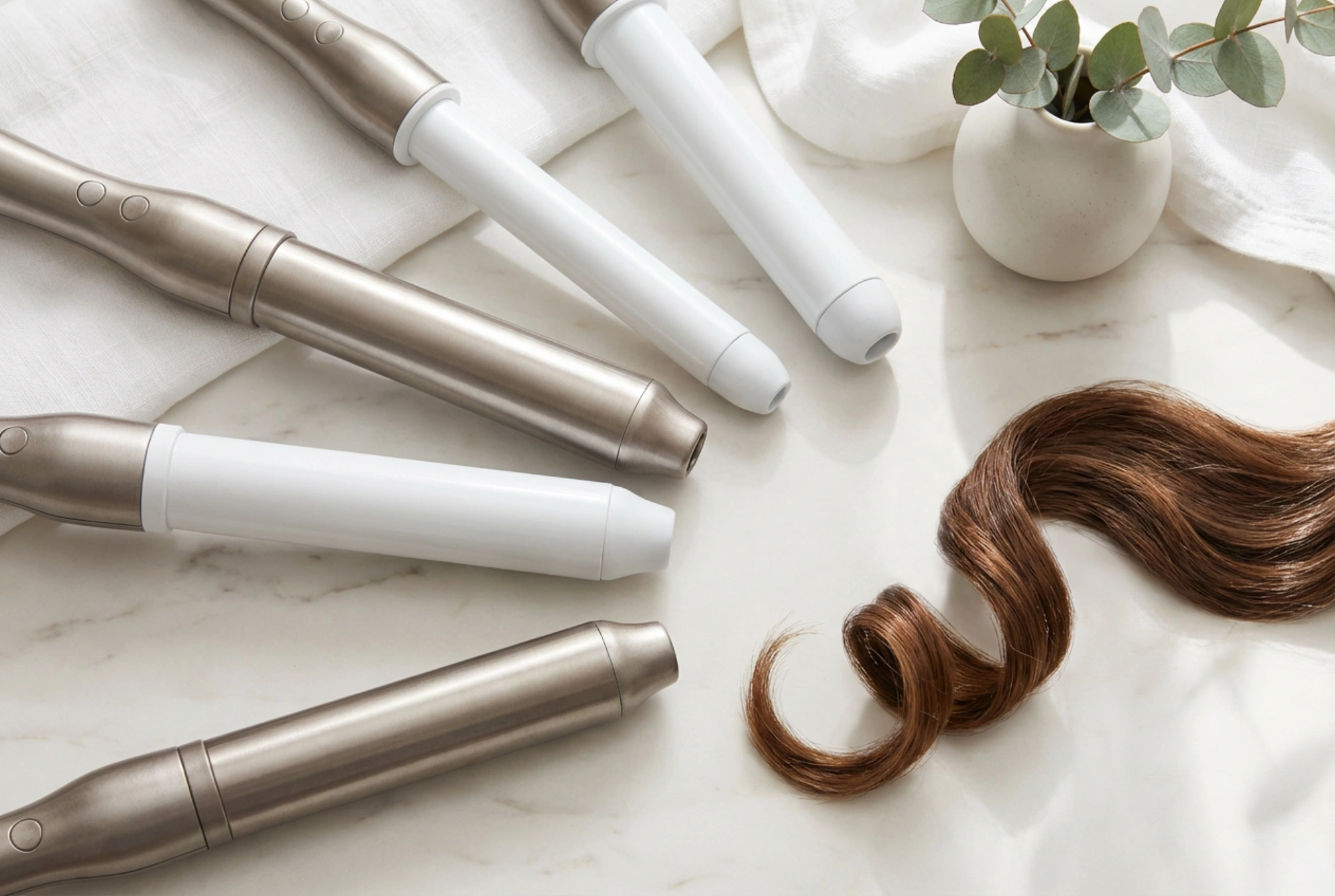 Hajsütővasak: a forma és átmérő kiválasztása, göndörítési technikák és fixálás