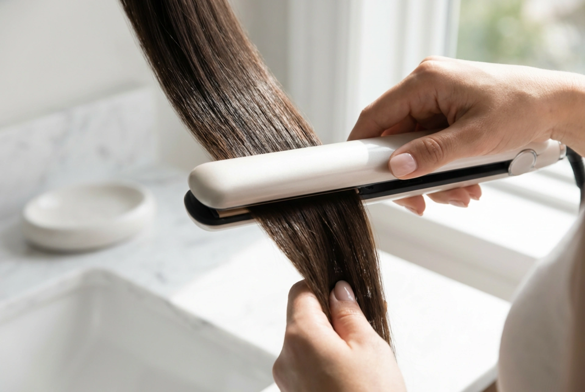 Gőzölős hajvasaló: sima haj kevesebb hővel, beállítások és technika