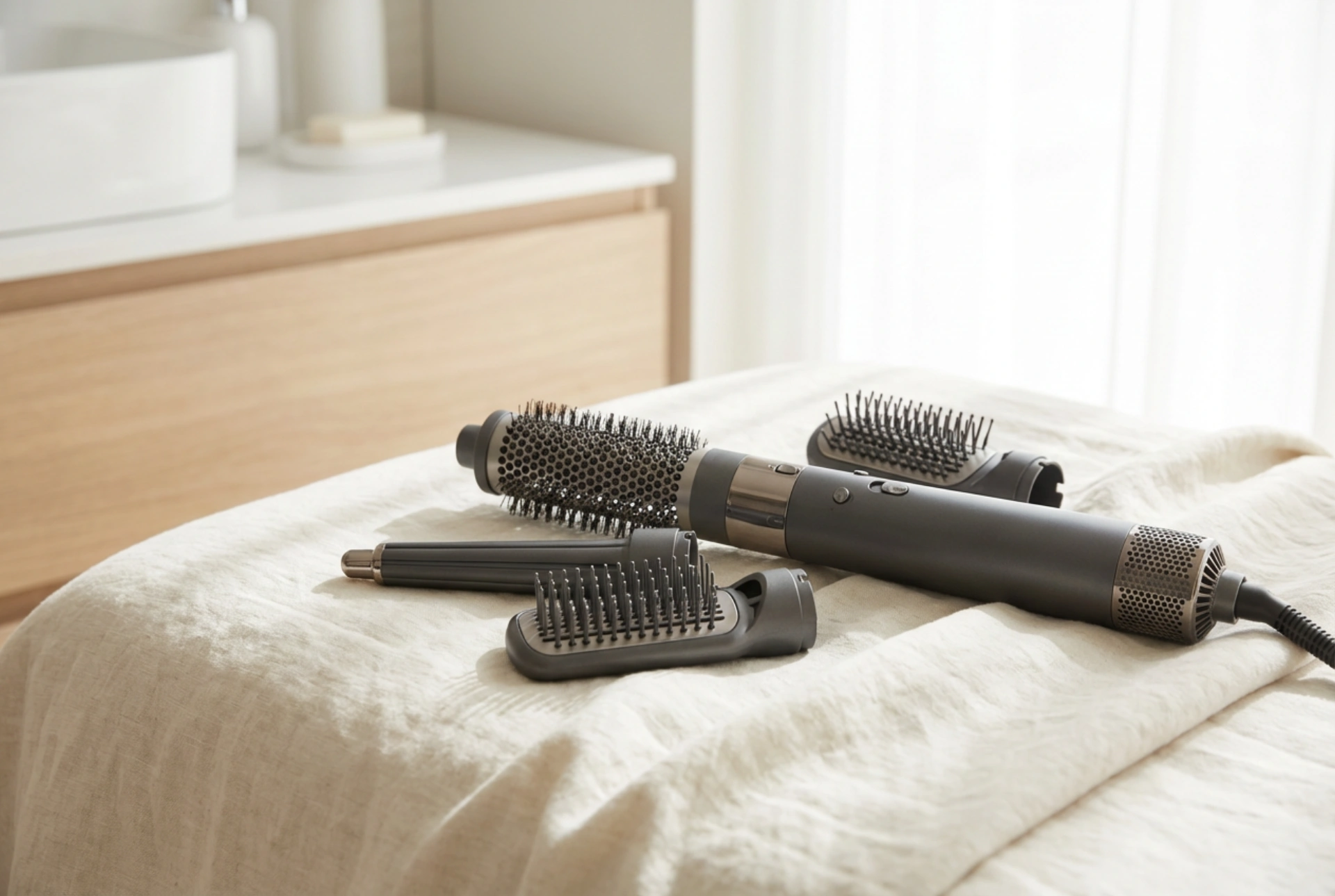 Meleglevegős hajformázók: hogyan válasszunk fejeket és formázzunk különböző hajhosszúságokat