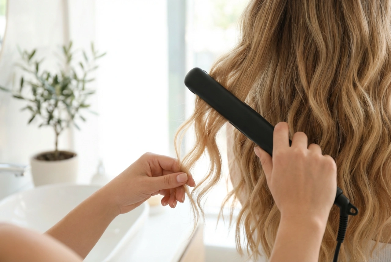 Laza tengerparti hullámok hajvasalóval: beach waves lépésről lépésre
