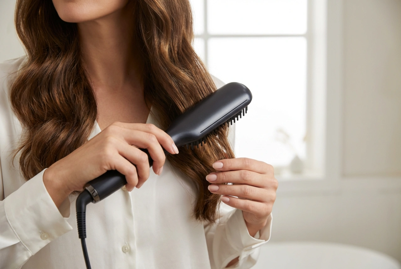 Körkefés hajformázó: hogyan göndörítsünk és simítsunk egyszerre