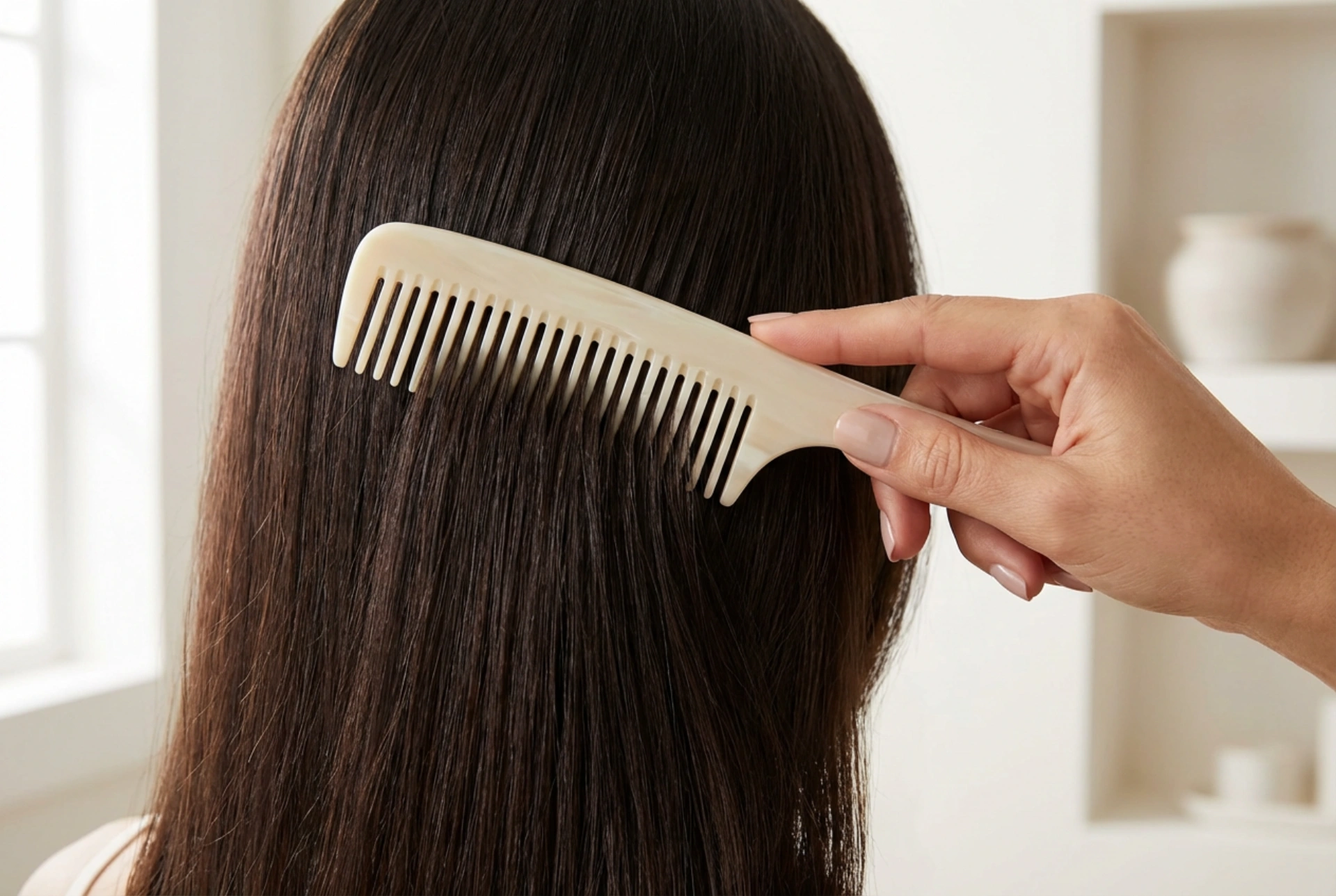 Hajformázó fésű: Formázási és befejező technikák