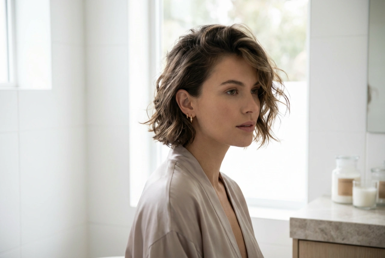 Rövid haj: Hullámok esküvőre, tartós frizura néhány lépésben