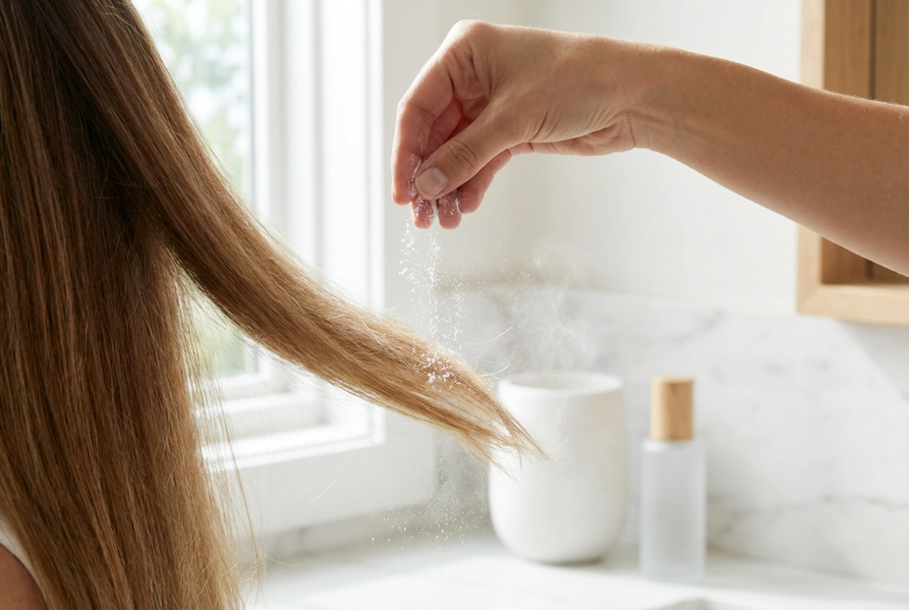 Hajformázó púder: textúra, tartás és természetes volumen