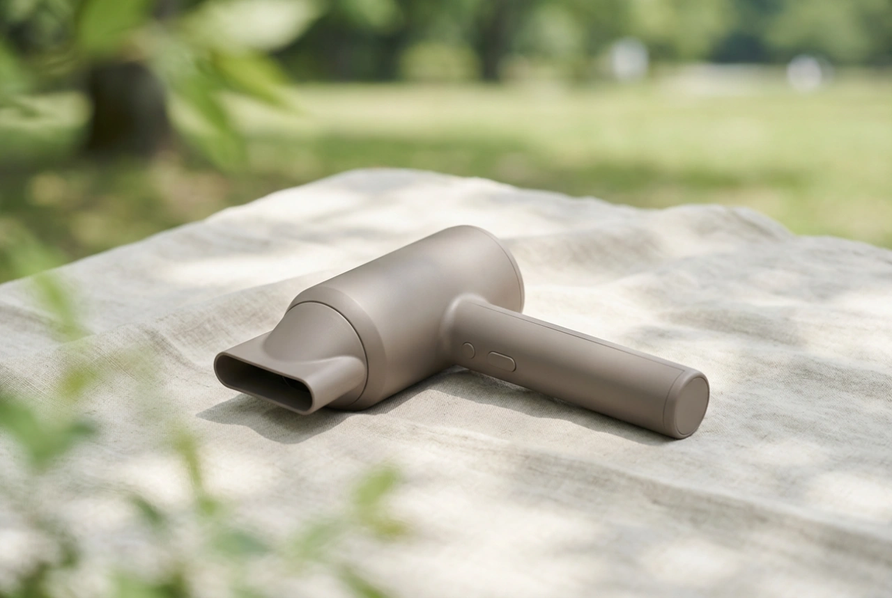 Szárítás a szabadban: az akkumulátoros hajszárító és korlátai