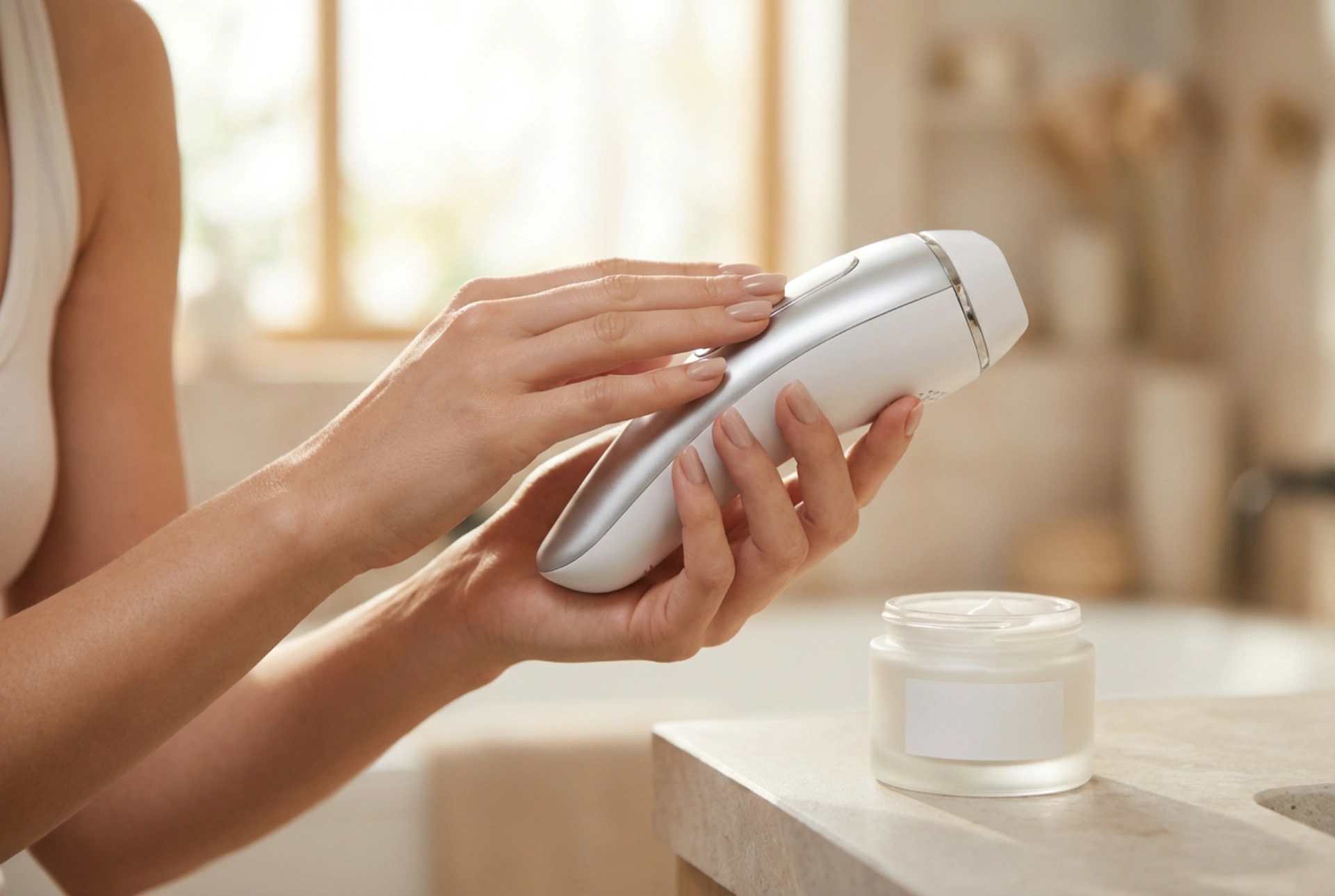 Hogyan használjuk a készüléket: otthoni lézeres szőrtelenítés és bőrápolás