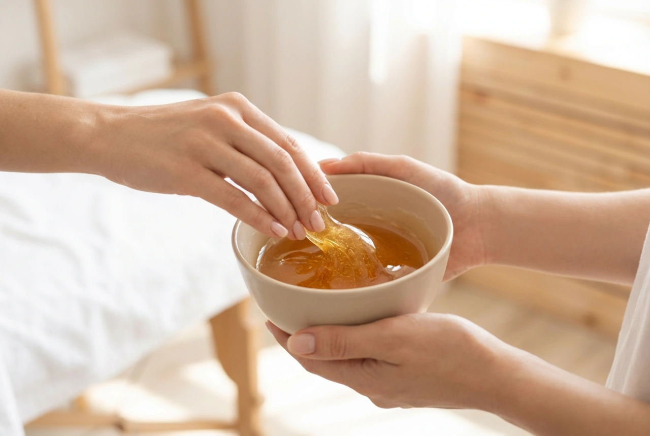 Cukorpaszta szőrtelenítéshez: hogyan készítsük el, alkalmazzuk és távolítsuk el