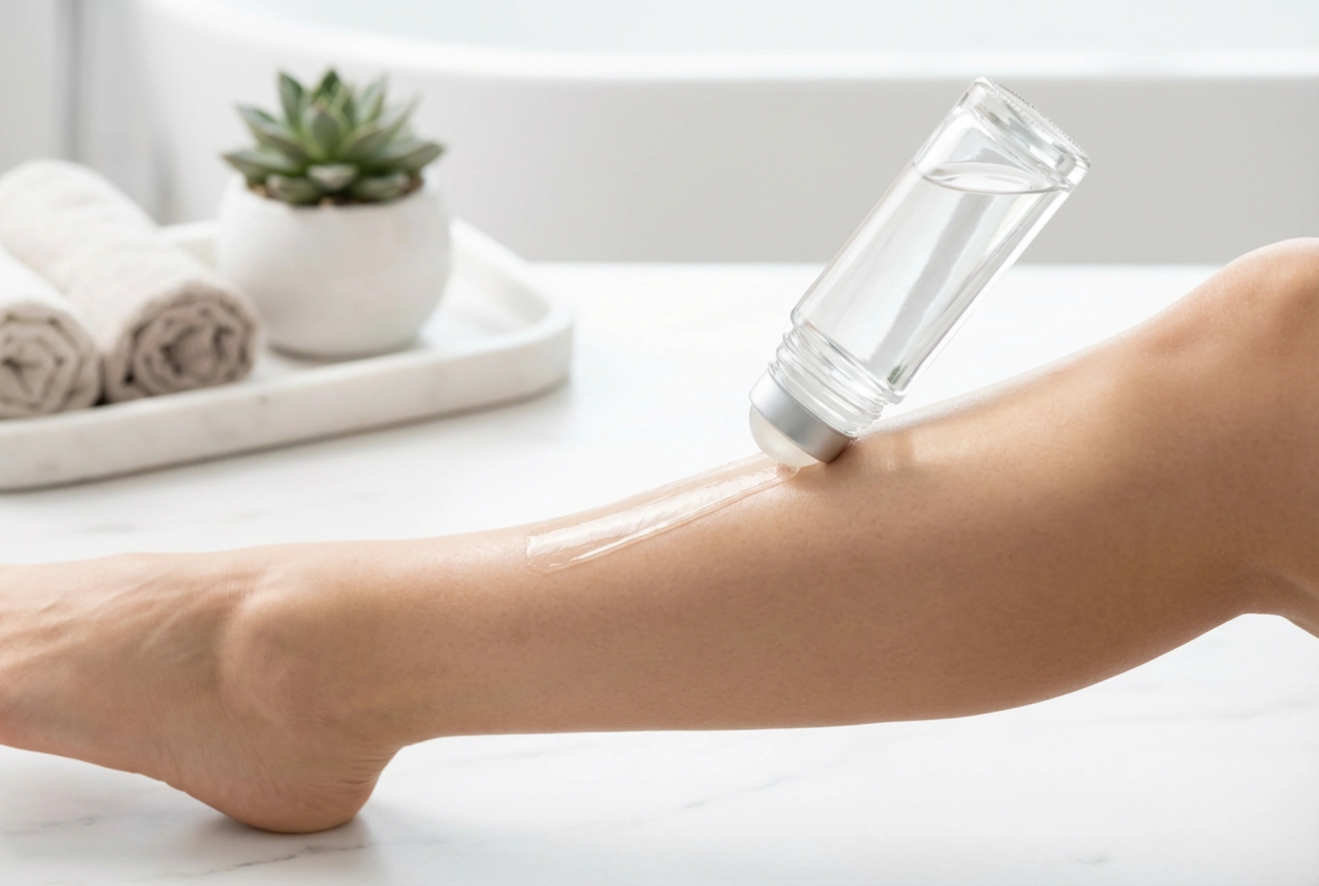 Roll-on gyanta alkalmazása: Szőrtelenítés csíkok nélkül