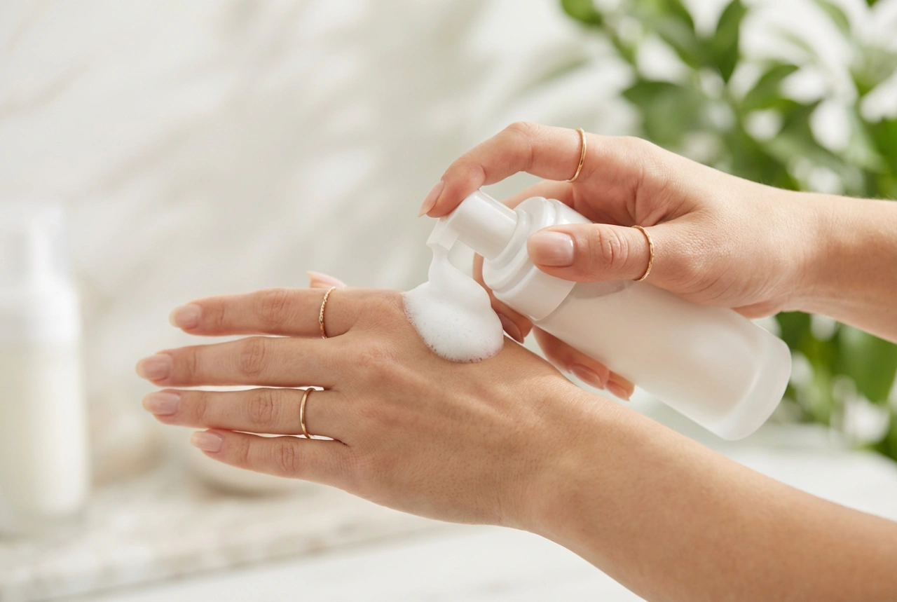 Habos formula: hab állagú kézkrém, rétegezés és alkalmazás