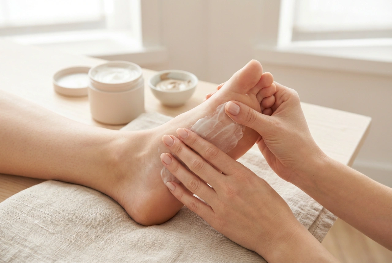 Krém száraz lábakra: mi működik, hogyan kell alkalmazni és mikor használjunk maszkot