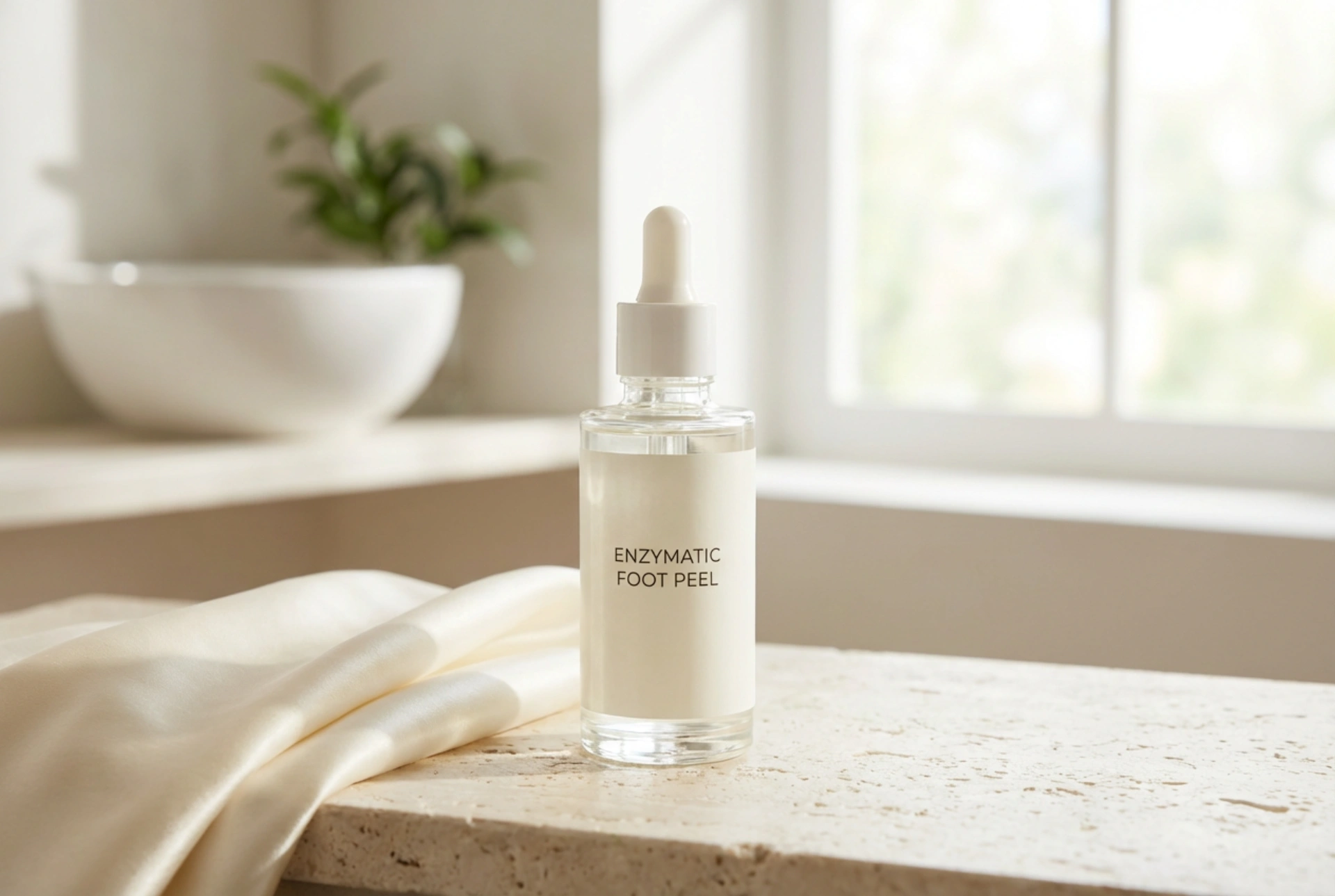Enzimes lábpeeling: gyengéd hámlasztás dörzsölés nélkül
