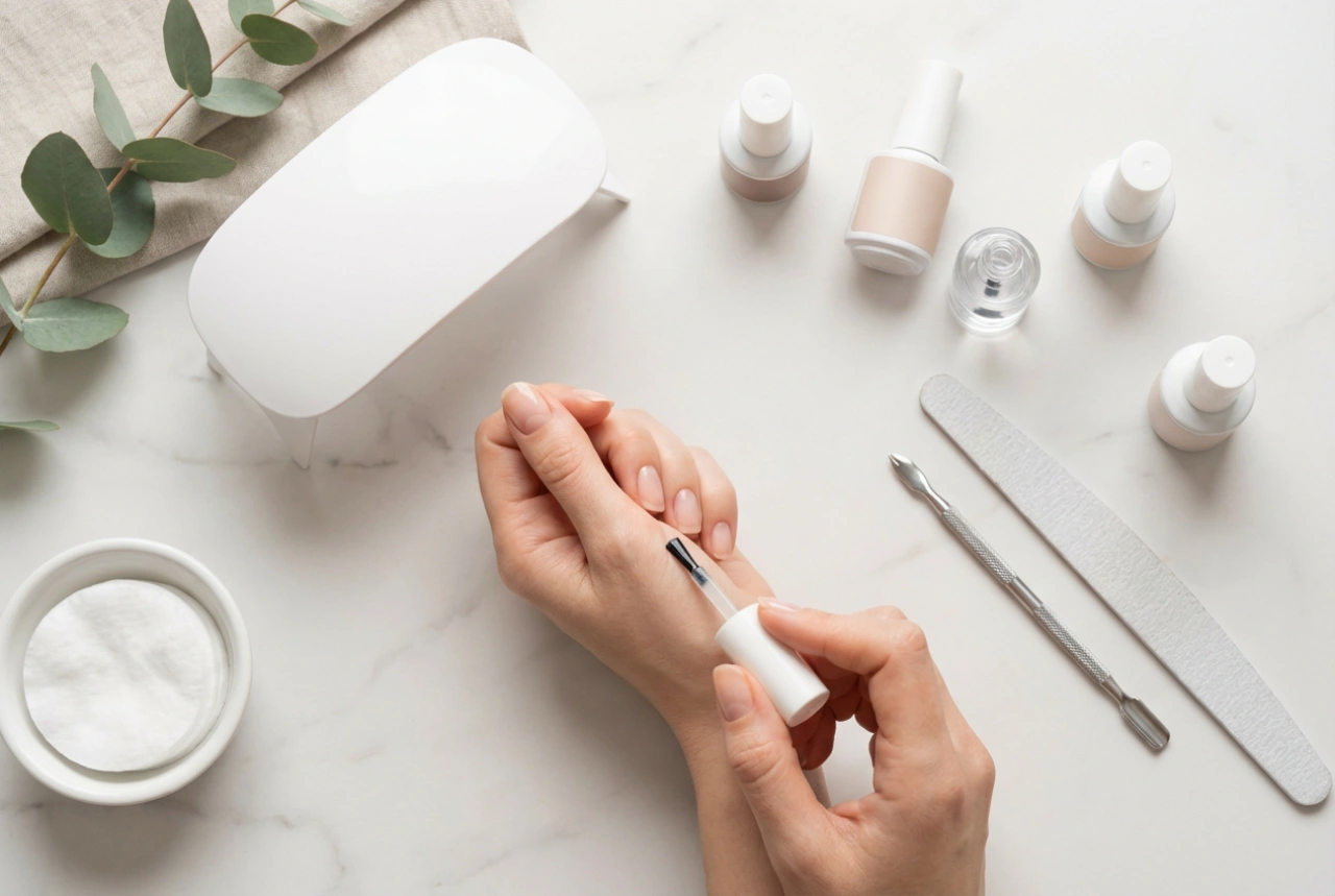 Kezdő gél lakk szett: az első manikűr lépésről lépésre