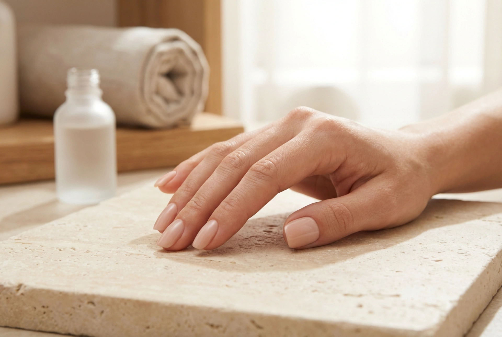 Körmök: Természetes színek csíkmentesen, árnyalat kiválasztása és elkészítése