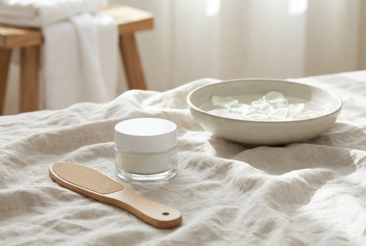 Sarokkrém: hogyan használjuk és kombináljuk lábfürdővel és sarokreszelővel