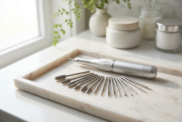 Körömcsiszoló gép (frézer): a biztonságos használat szabályai és a fejek ápolása