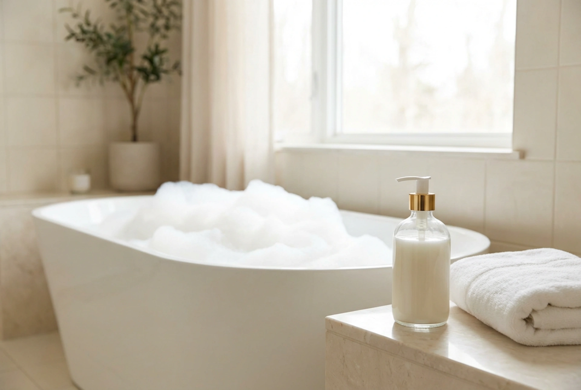 Fürdőhab: hogyan adagoljuk, hogyan képezzünk habot és hogyan ápoljuk a bőrt fürdés után