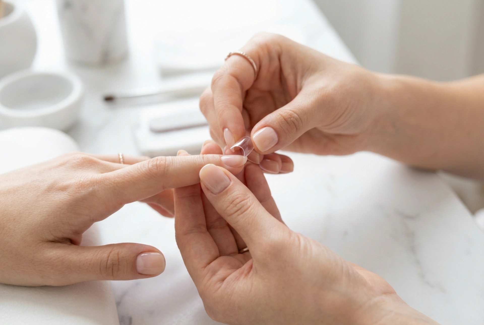 Zselés tippek: a körömlemez előkészítése, ragasztás és építés levegősödés nélkül