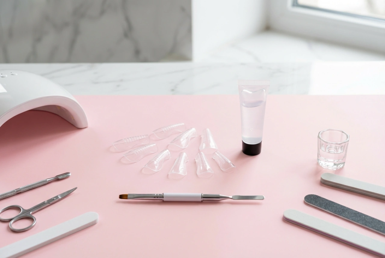 Felső sablonok körmökhöz: építés zselével vagy poligéllel, eltávolítás és hibák