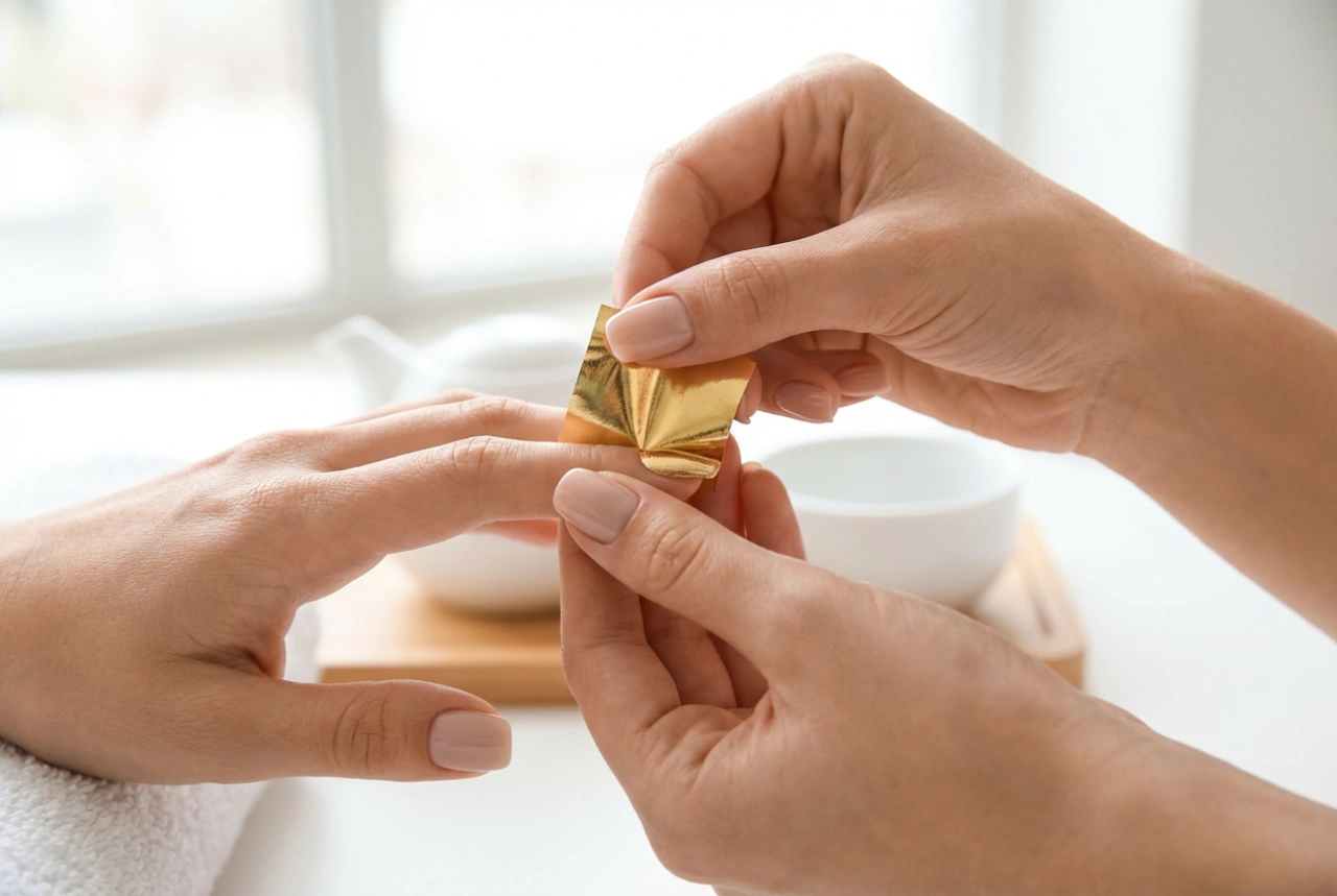 Körömfólia: Hogyan vigyük fel a mintákat egyenletesen és gyűrődésmentesen