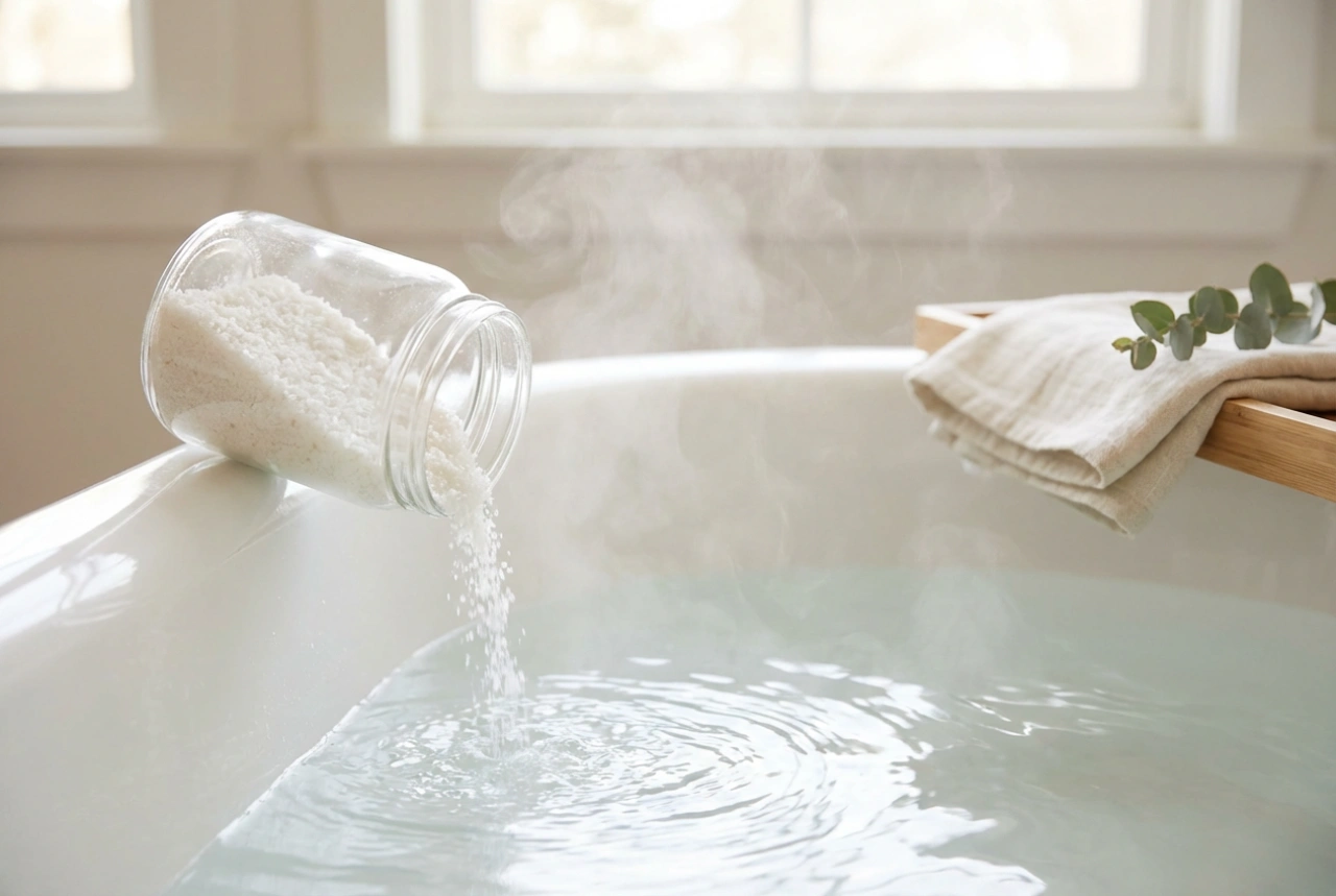 Fürdősó magnéziummal: relaxáló fürdő lépésről lépésre