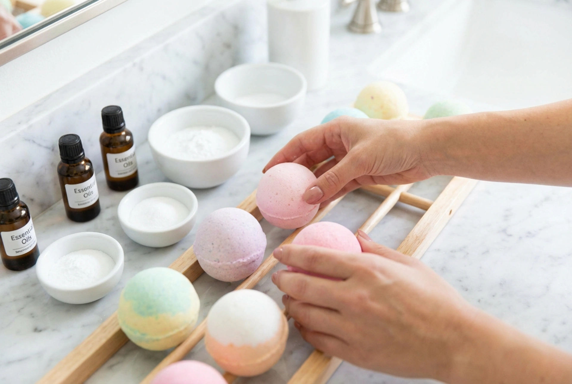 Házi fürdőbombák készítése: útmutató lépésről lépésre