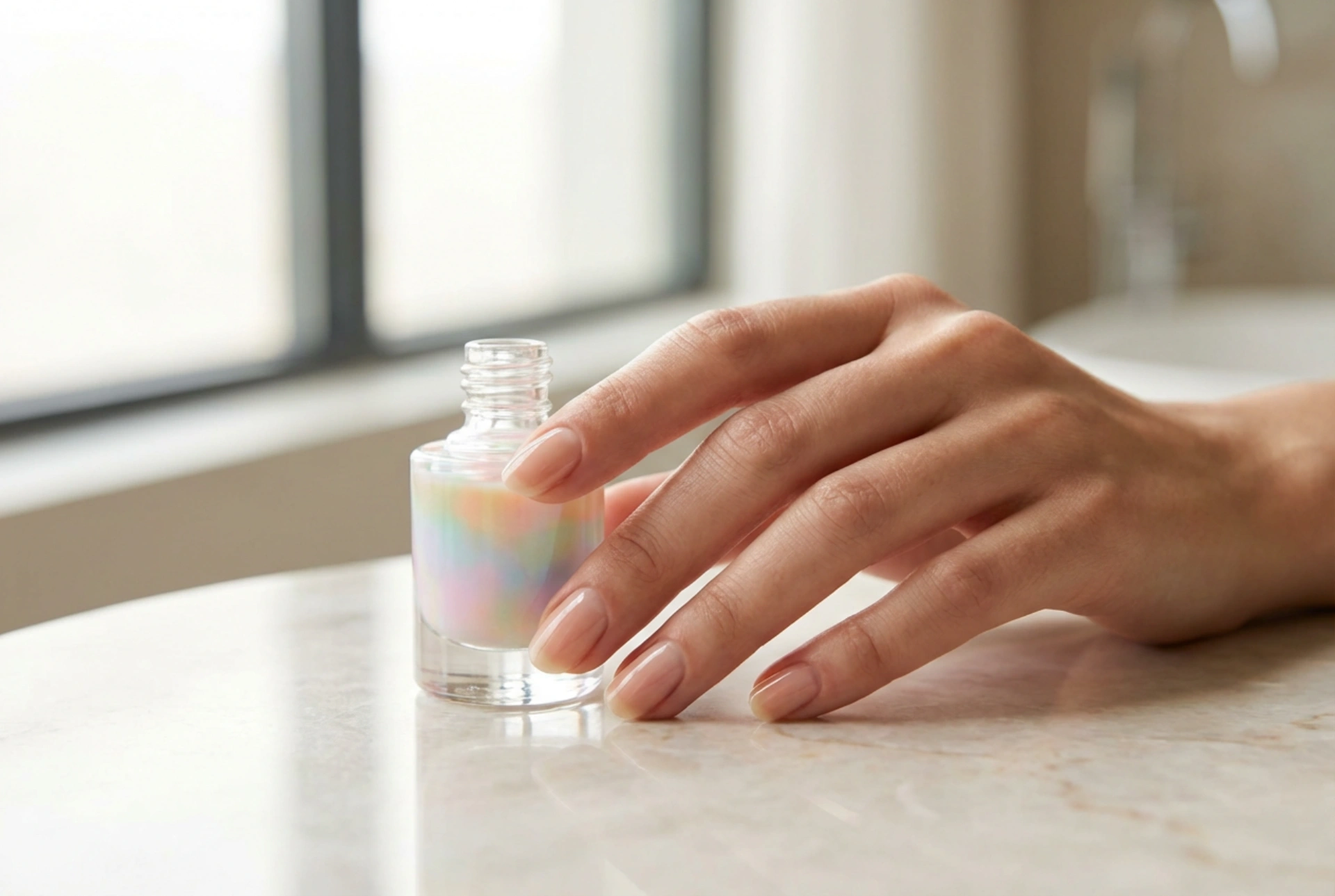 Színes körömerősítő: ápolás és finom manikűr